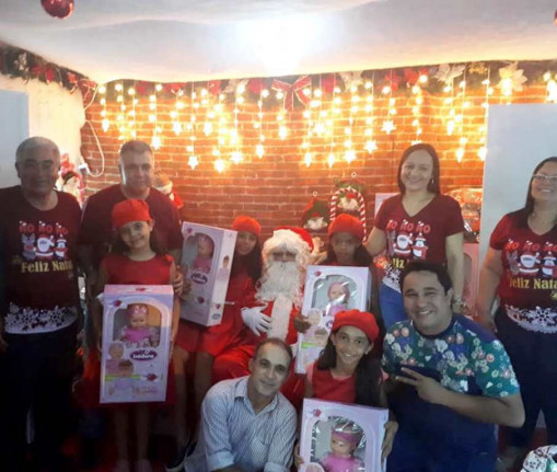 Prefeitura Municipal de Figueirópolis-TO-Entrega de Presentes de Natal- 20 de Dezembro de 2018,